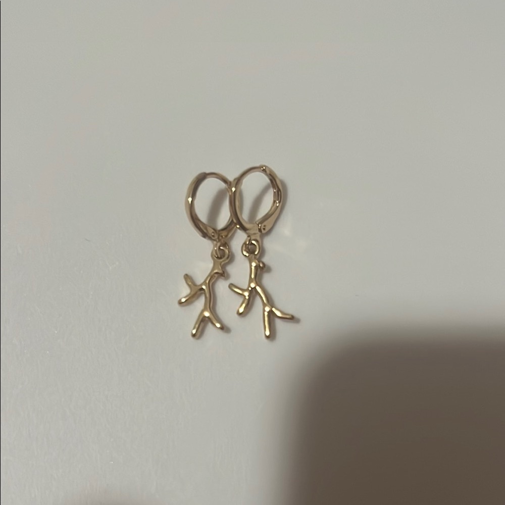 Gold Huggie Earrings